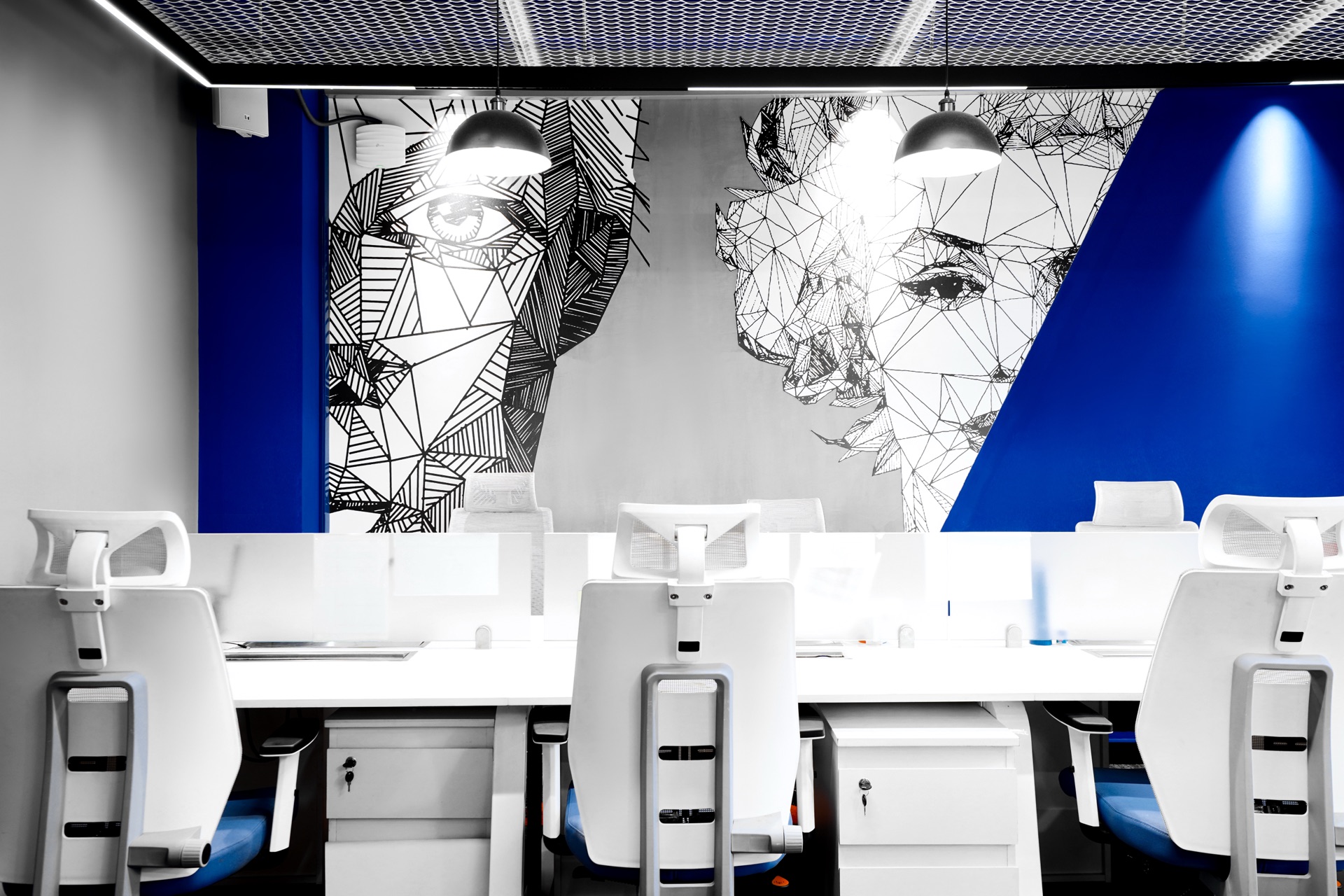 FLGC study centre classroom with modern AI learning environment